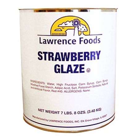 LAWRENCE FOODS Lawrence Foods Strawberry Glaze, PK6 147406